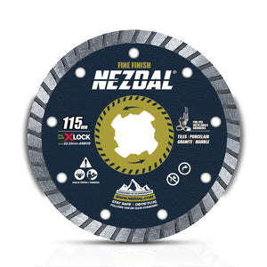 115mm diamantblad kappskive for vinkelsliper for fliser, marmor, granitt m.m