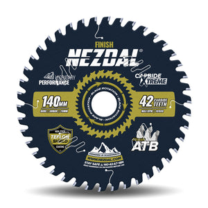 140mm Premium sagklinge fra Nezdal®, som leverer fin snittkvalitet i mykt og hardt treverk