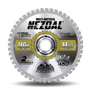 140mm | 44 Tenner | Multi-Material | Fin Snittkvalitet | Sagblad