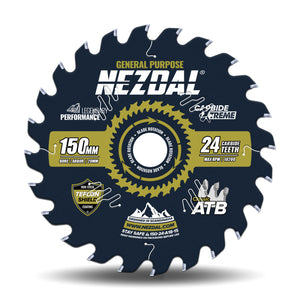 150mm sågklinga för allmänt bruk och sågning av trä