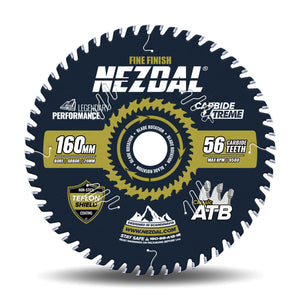 160mm saw blade for fine finish in wood