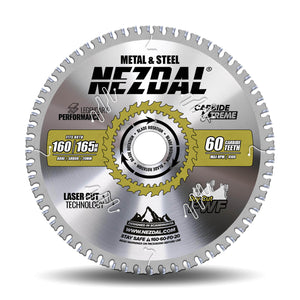 Sagblad for tørrkapping av stål og metall, PVC og mye mer på hvit bakgrunn