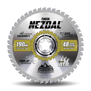 190mm | 48 Tenner | Fin snittkvalitet | FF-feste | Perfekt for Festool CS50 bordsag