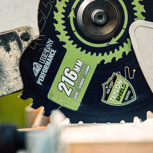 216mm | 36 Tenner | Lynrask Kapping, Generell Bruk | Kapp/gjærsag