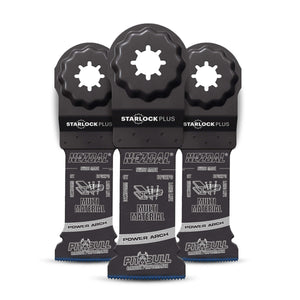 Power Arch | Multi-Material | 32x50mm | 30X Levetid | Pitbull® Carbide Performance | Starlock Plus® | 3 stk