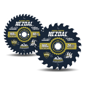 160 mm sagblad for generelle formål og finishbearbeiding av treverk