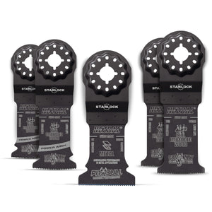 Snekkerens Utvalgte | Tre, Spiker, Metall, m.m | Høy Slitestyrke | Starlock® | 5 stk