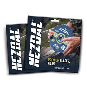 Sagbladpakke 250mm i emballasje