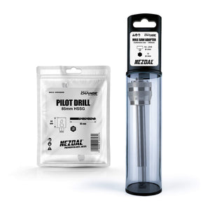 Adaptersett | 300mm forlenger inkl. 85mm senterbor | Anbefales for Grizzly BiM® hullsager