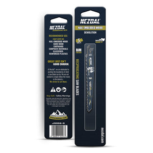 Emballasje for bajonettsagblad