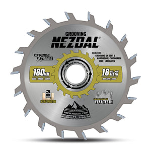 180mm grooving saw blade with 30mm kerf