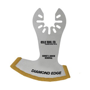 Multikutterblad med diamant belegg for saging i fuger, flis, baderom, glassfiber og epoxy