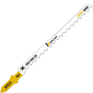 Tre | Fin Toppfinish | Ekstrem Kurvesaging | Dobbeltsidig Tanning | 5 stk | Stikksagblad