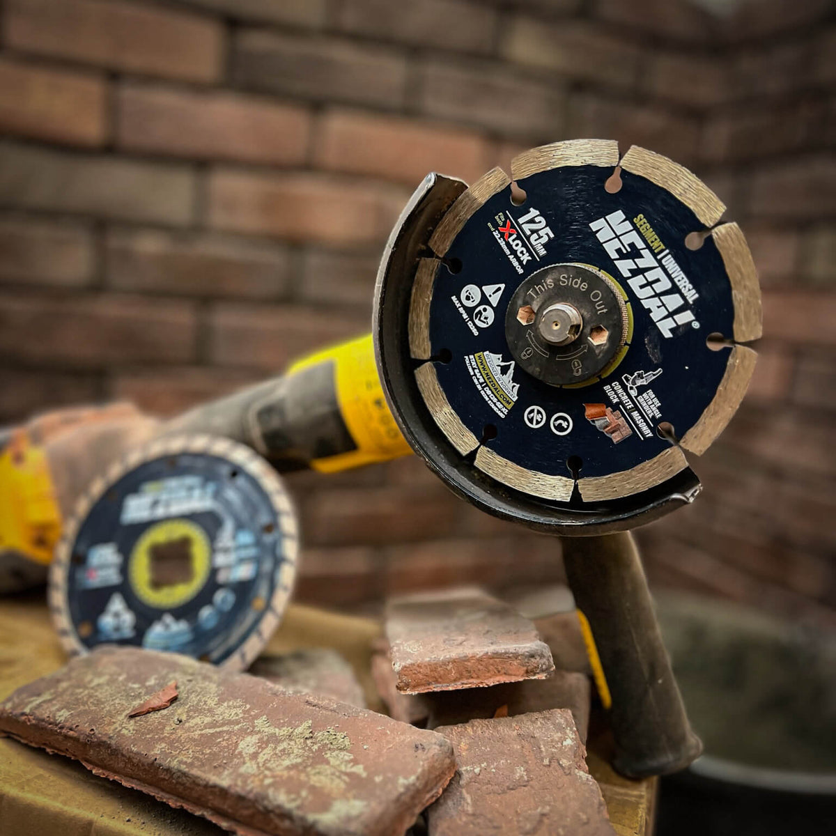 125mm | 4 stk diamantblader | Bredt bruksområde | Pakkedeal | Vinkelsliper