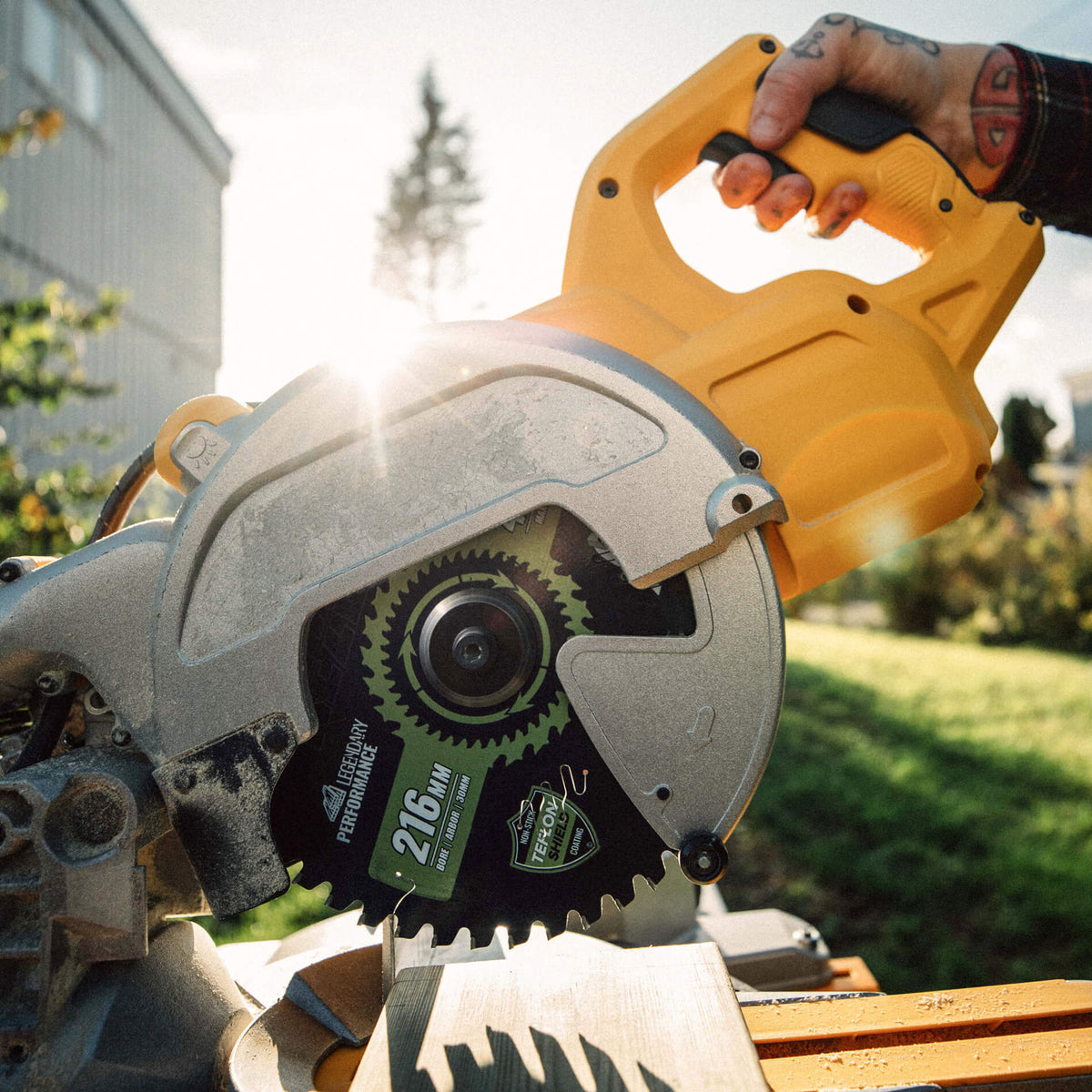 216mm | 36 Tenner | Lynrask Kapping, Generell Bruk | Kapp/gjærsag