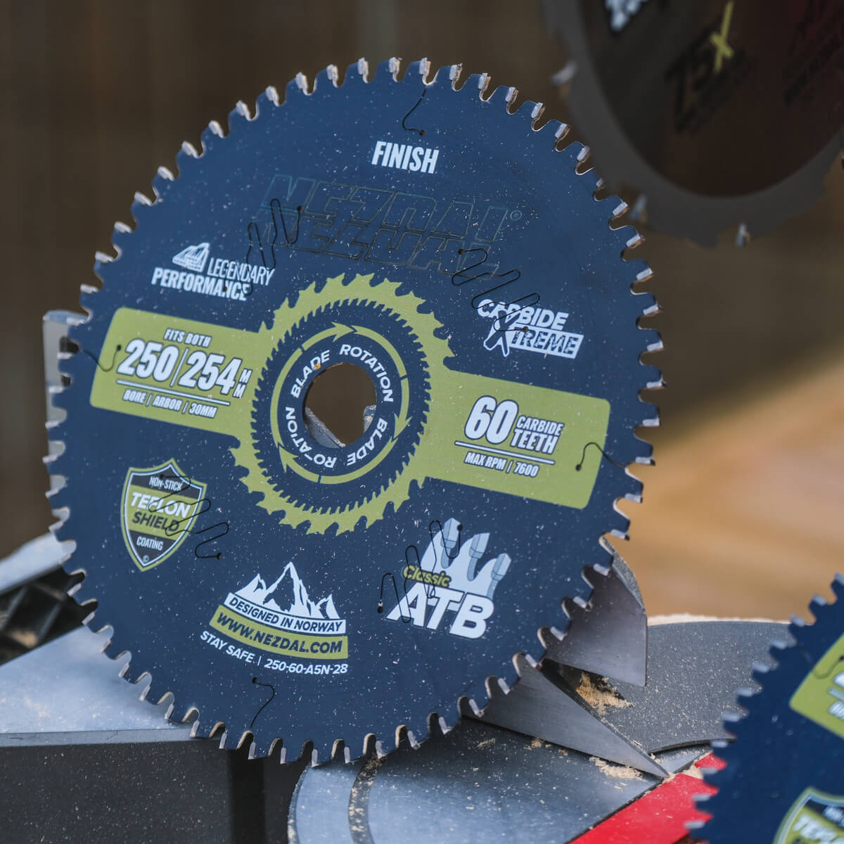 250/254mm | 60 Tenner | Allround/Finish | Kapp/gjærsag