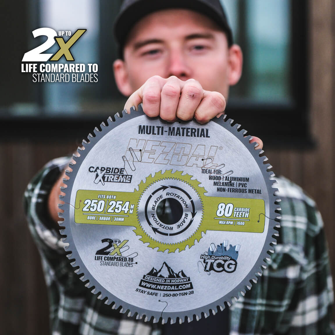 150mm | 48 Tenner | Multi-Material | Fin Snittkvalitet | Sagblad