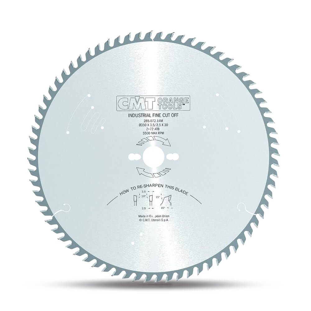 350mm | 72 Tenner | Generell Bruk | Treverk | Sagblad