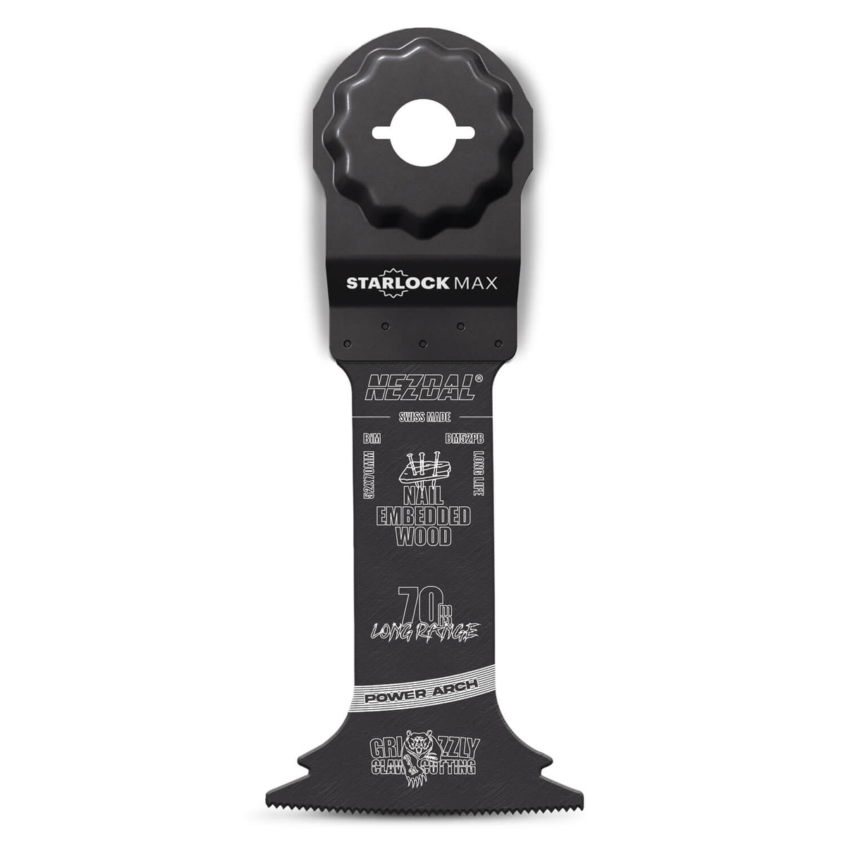 Power Arch | Tre &amp; Metall | 52x70mm | 70mm rekkevidde | Starlock Max®