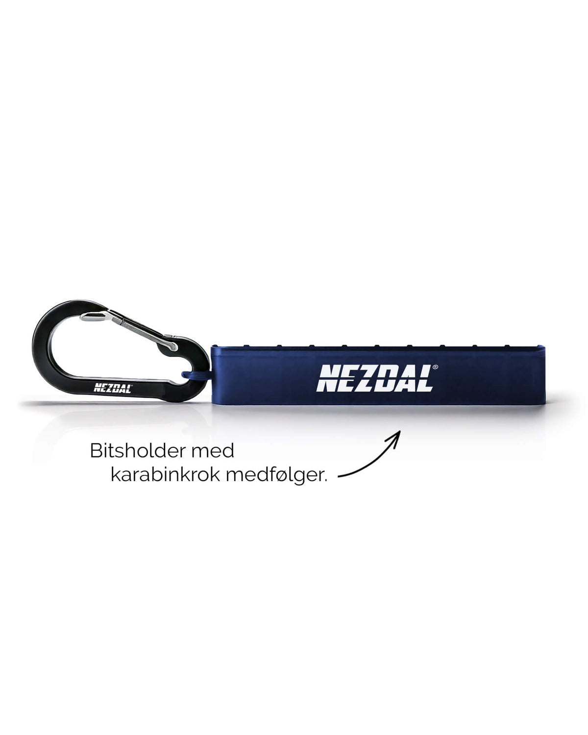 Allrounderen XL | 44 stk Bits + Magnetizer + Karabinholder + Oppbevaringsboks | 60 & 90mm lengde | Fargekoder | For Slagtrekker & Drill