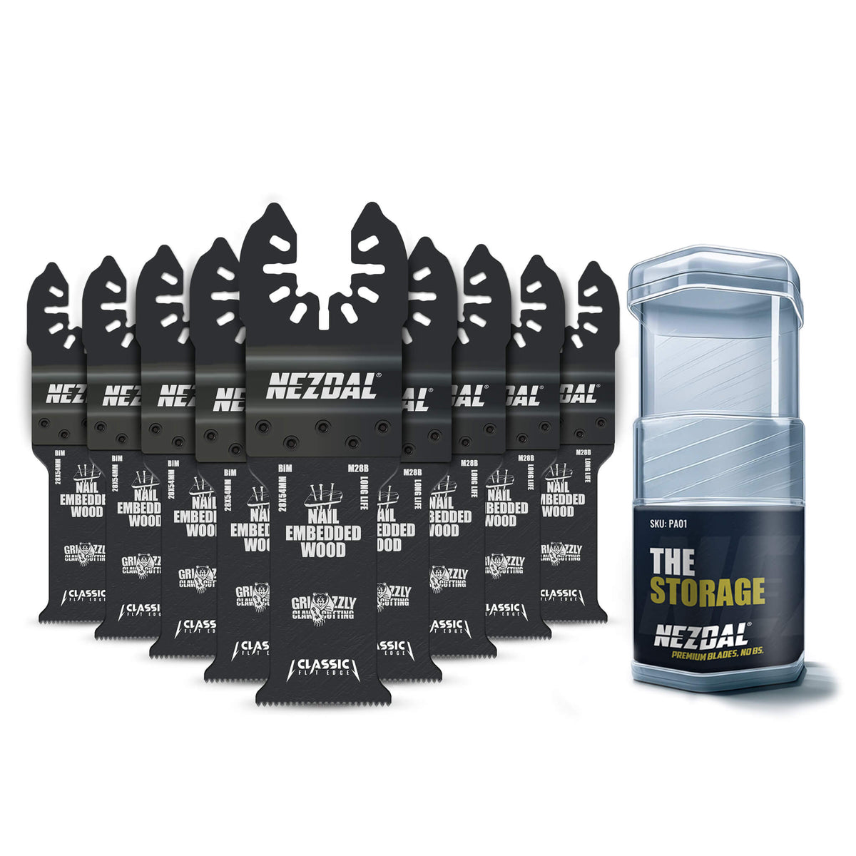 Klassikeren | Tre &amp; Spiker | 28x54mm | Populær modell | 10 stk | Inkl. oppbevaringsboks