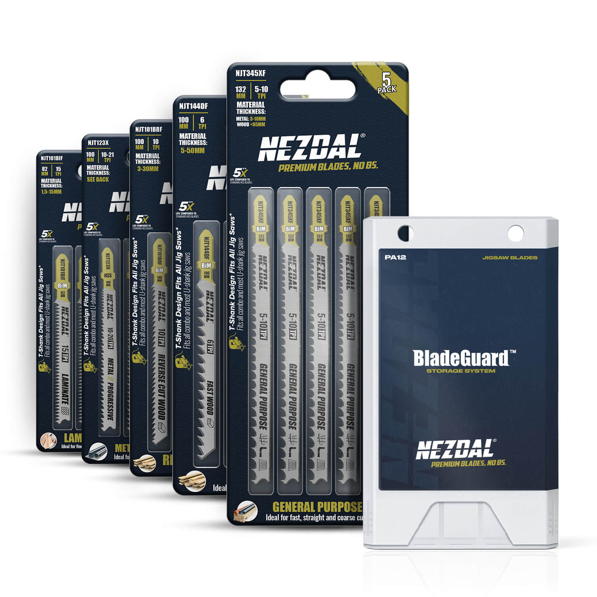 Snekkerens Favoritter | 5X Slitestyrke | 25 stk | Lanseringskampanje | Inkl. Oppbevaringsboks