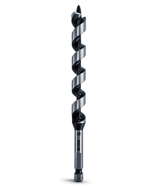Spiralbor for tre | 18mm | 230mm lengde | For 16mm k-rør | Dype hull i trevirke