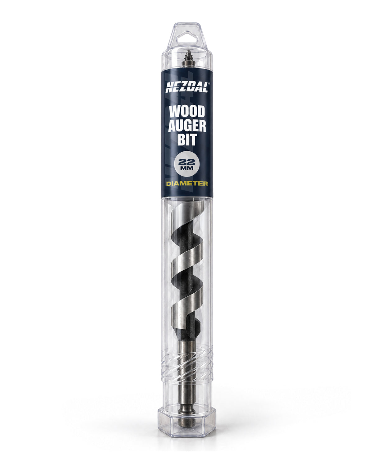 Spiralbor for tre | 22mm | 230mm lengde | For 20mm k-rør | Dype hull i trevirke