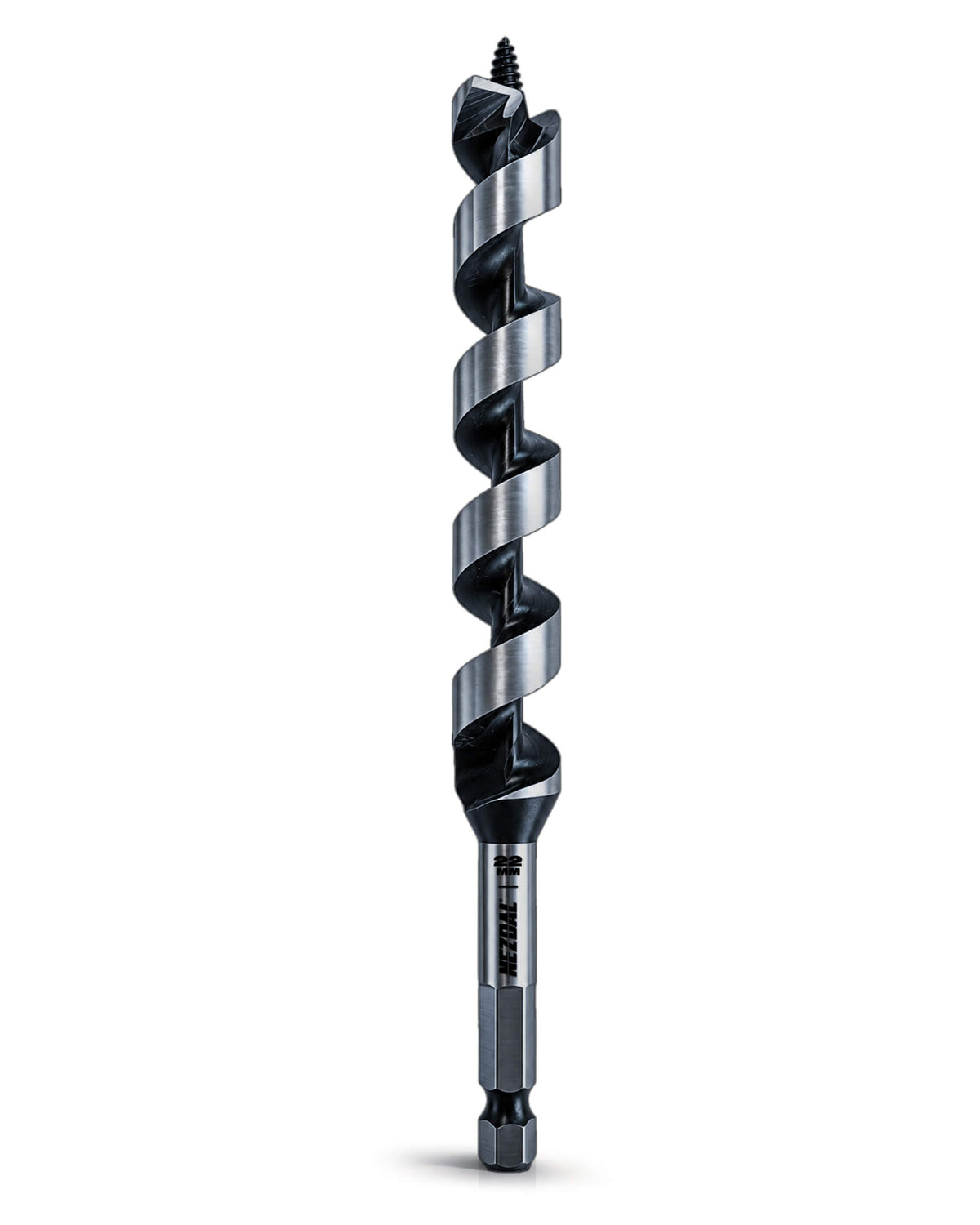 Spiralbor for tre | 22mm | 230mm lengde | For 20mm k-rør | Dype hull i trevirke