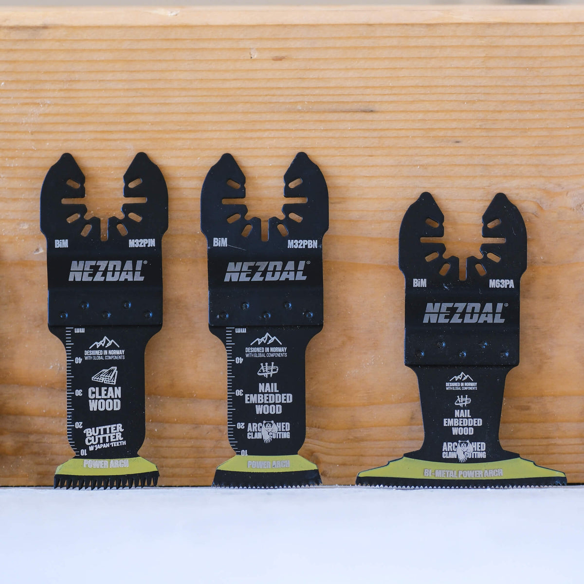 Allrounder Pakken | Bredt bruksområde | 8 stk multikutterblader