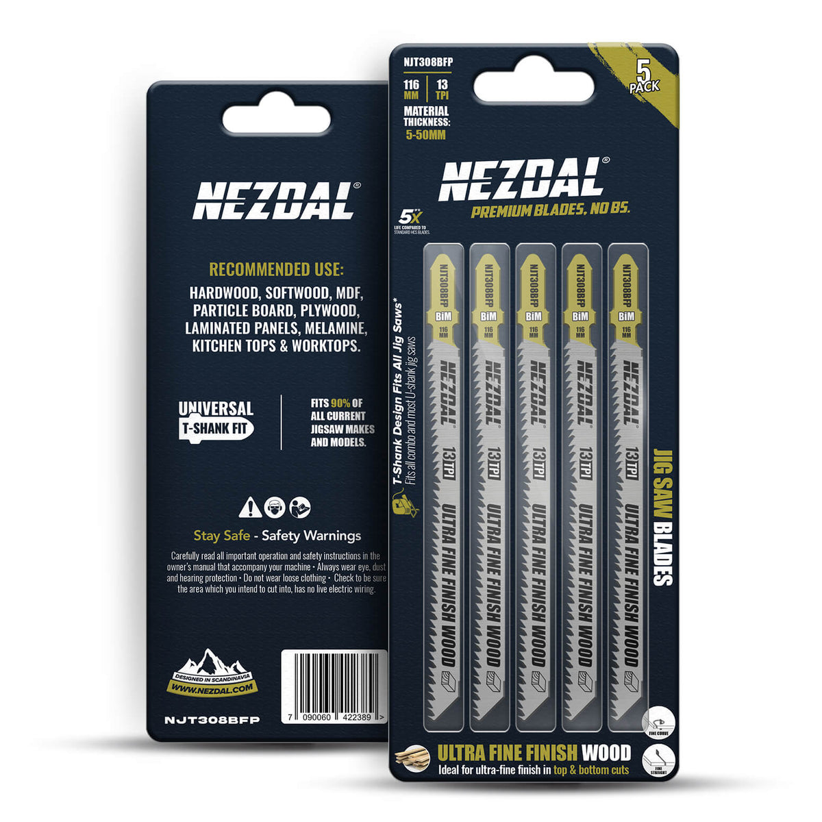 forpakning stikksagblad