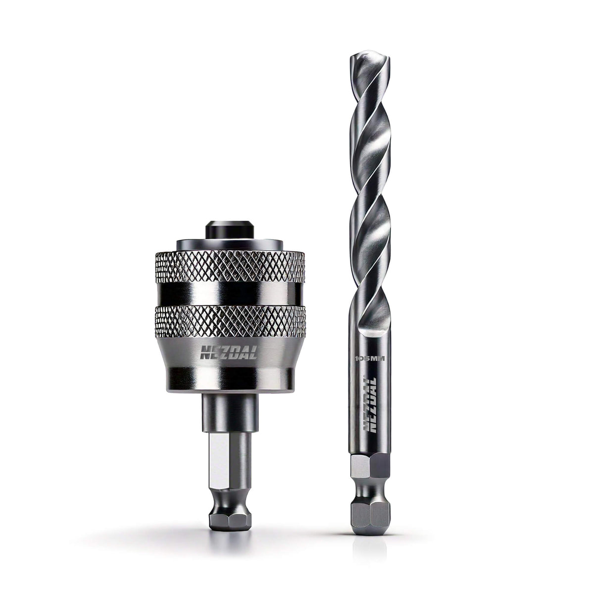 Adaptersett | Inkl. 105mm senterbor | Heavy Duty | Anbefales for Pitbull® hullsager opp til 210mm