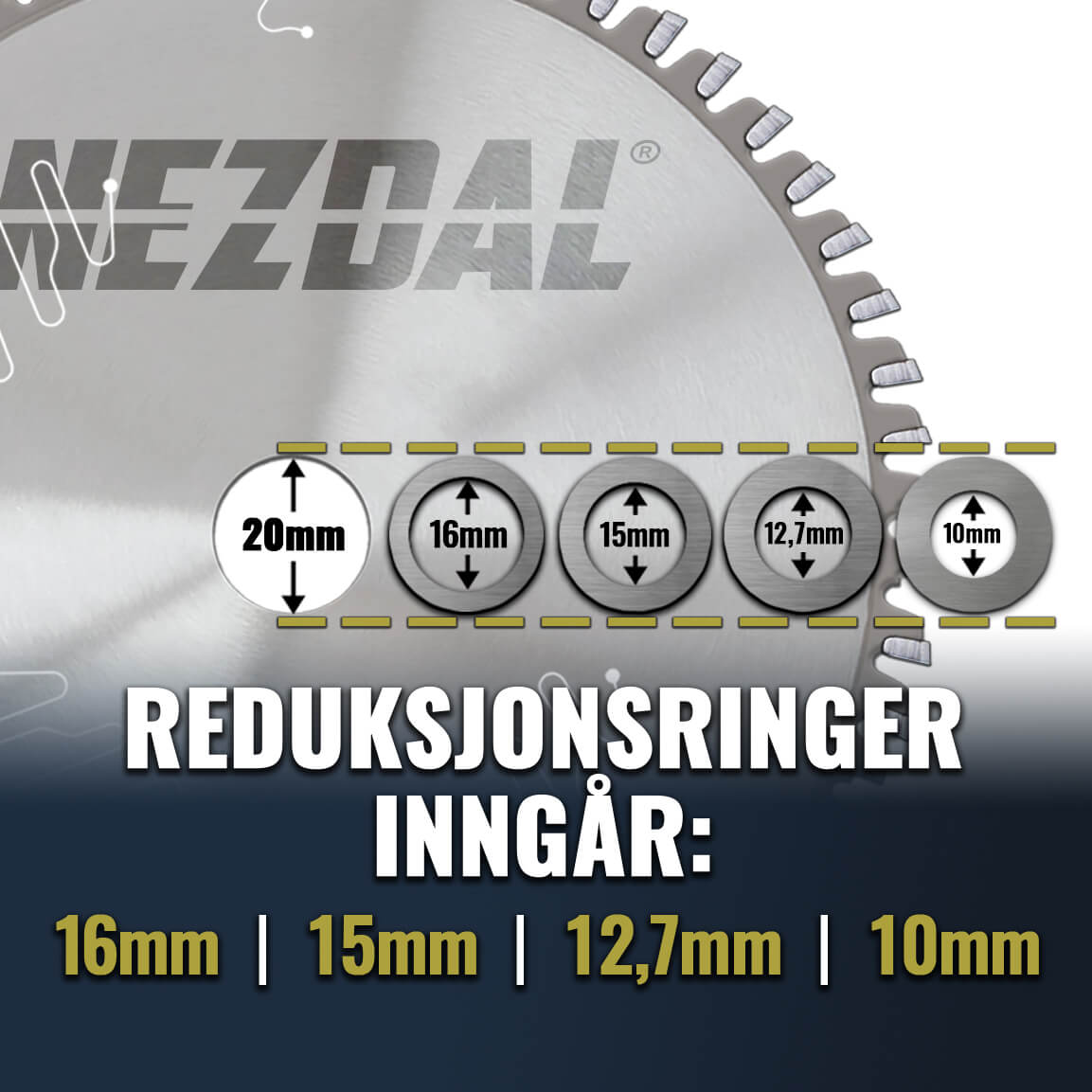 150mm | 48 Tenner | Multi-Material | Fin Snittkvalitet | Sagblad