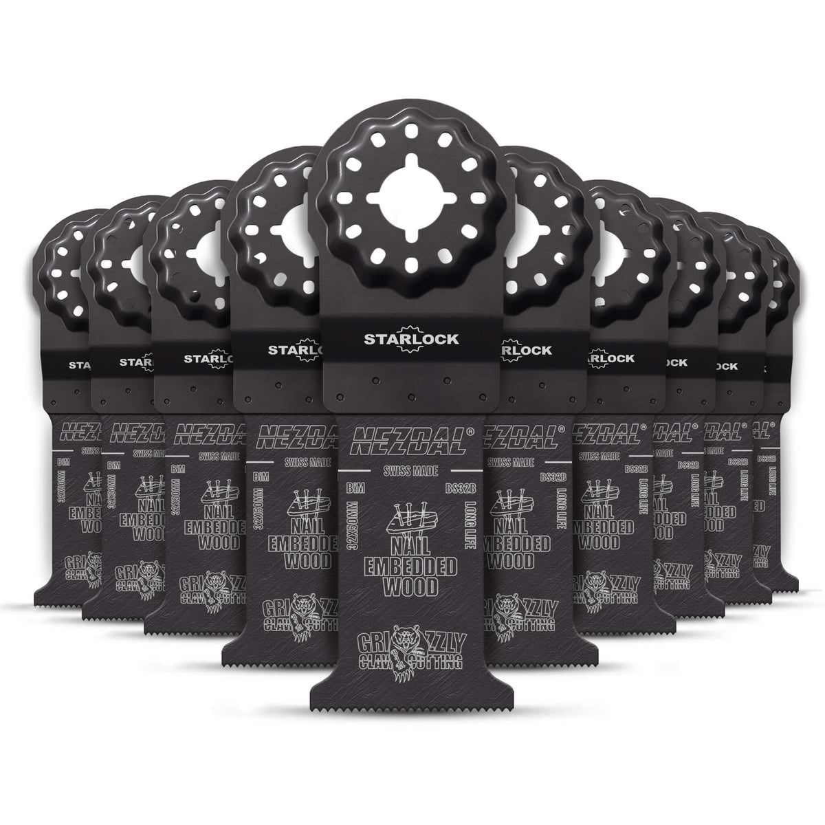 Klassikeren | Tre &amp; Spiker | 32x50mm | Starlock® | 10 stk | Inkl. oppbevaringsboks