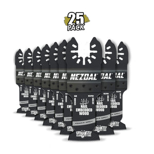 Tre & Spiker | Lynrask, presis saging | 32x50mm | Power Arch® | 25 Stk | Multikutterblad