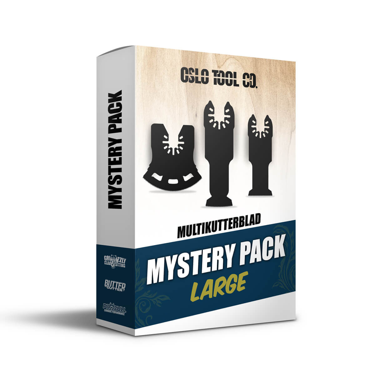 Mystery Pack | 10 stk premium Multikutterblader | Assorterte modeller, bredt bruksområde