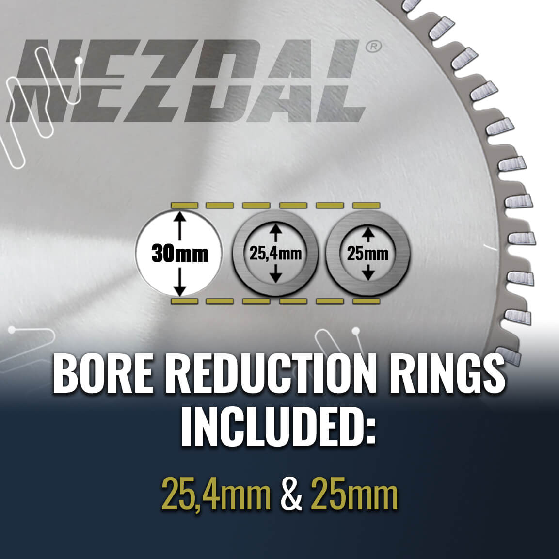 Bore reduction rings illustration