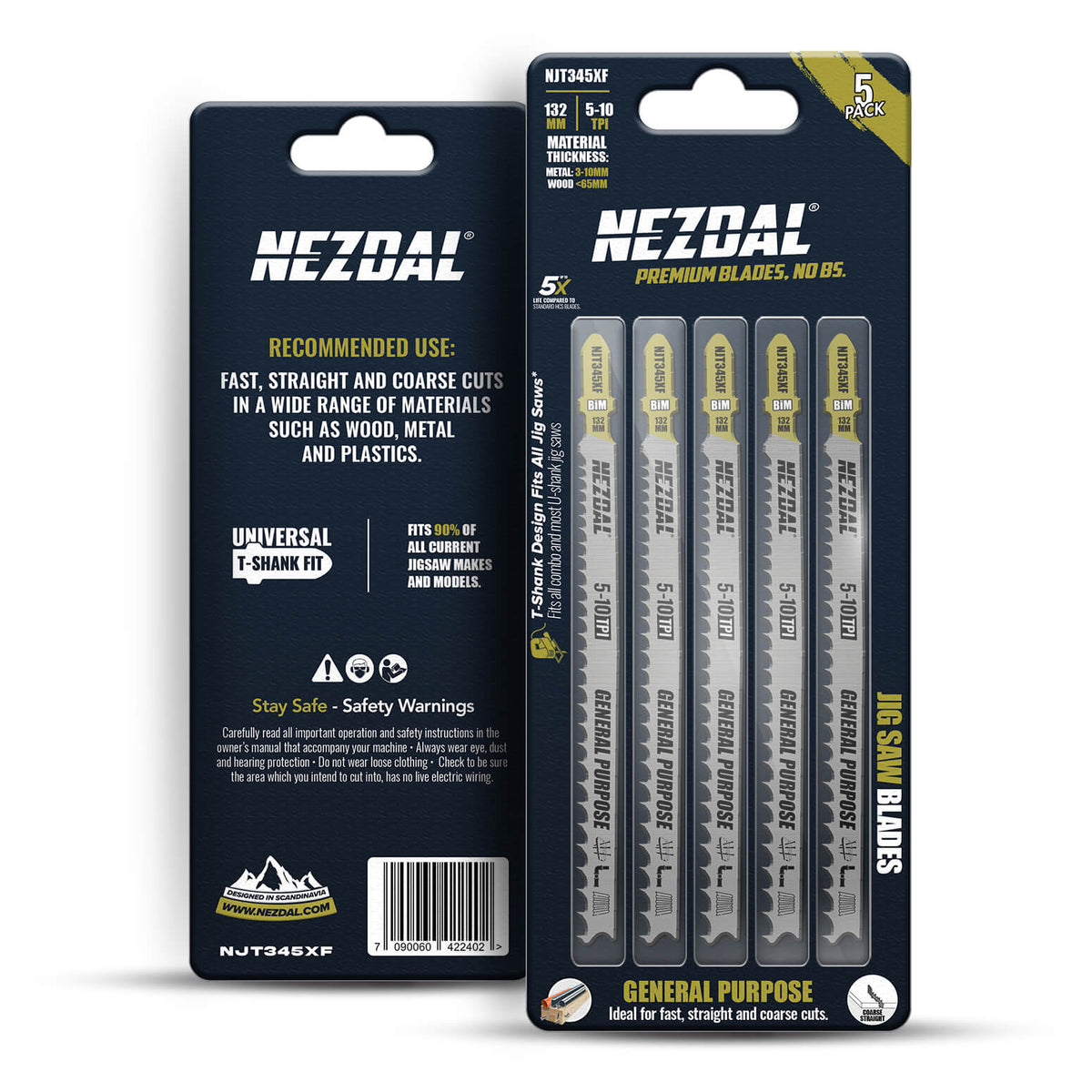 nezdal stikksagblader