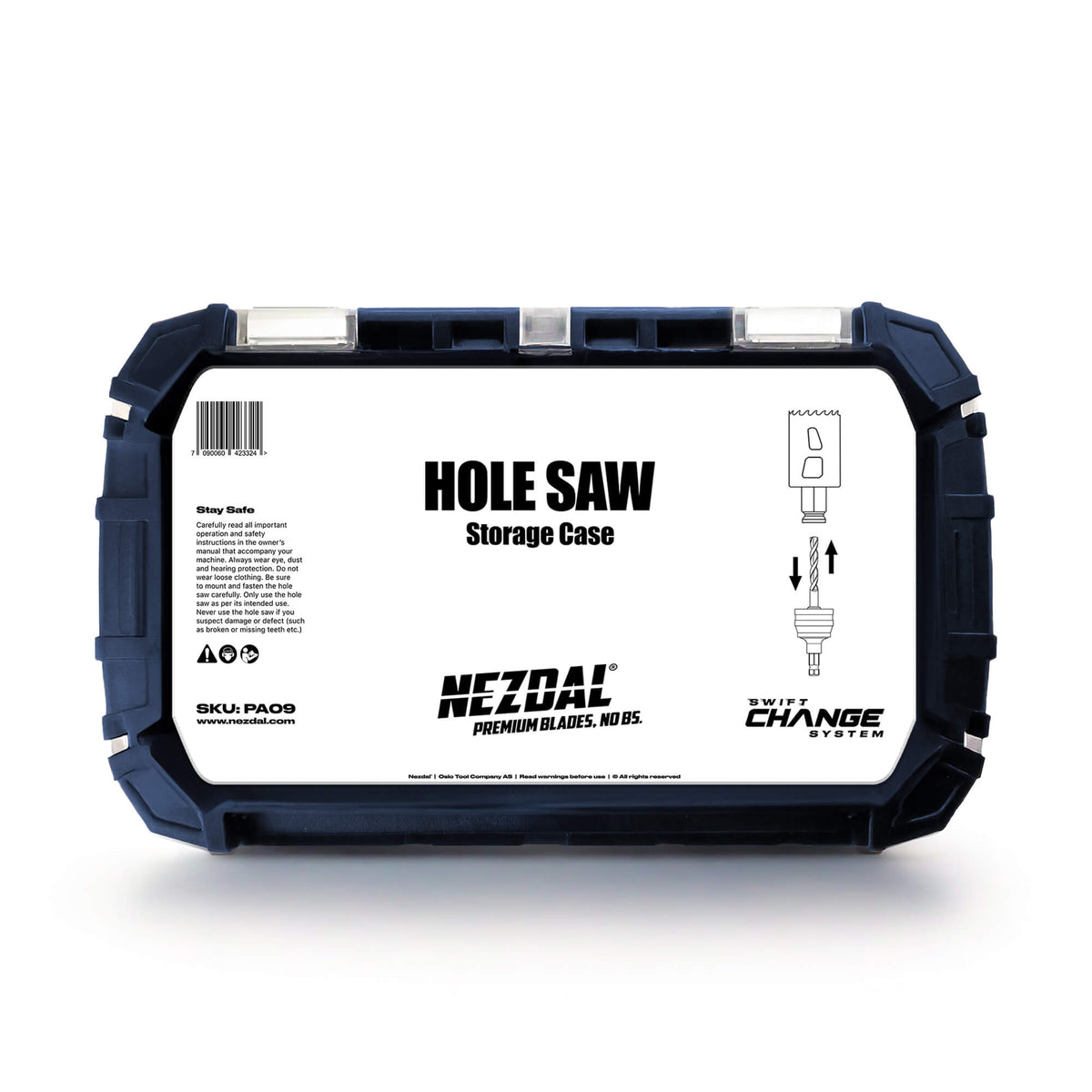 Allrounderen | 32, 44, 51, 64, 73, 76, 83 | Inkl. Adapter, Senterbor, Koffert | Grizzly BiM® | Hullsagsett