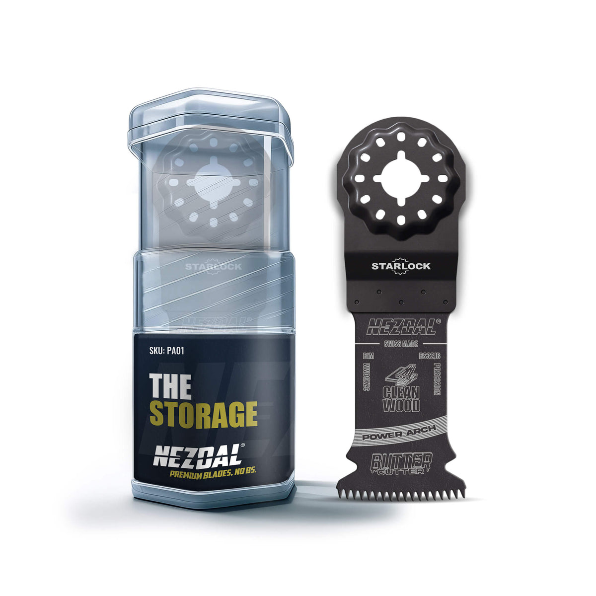 Oppbevaringsboks | For Multikutterblader | Opp til 45mm bredde