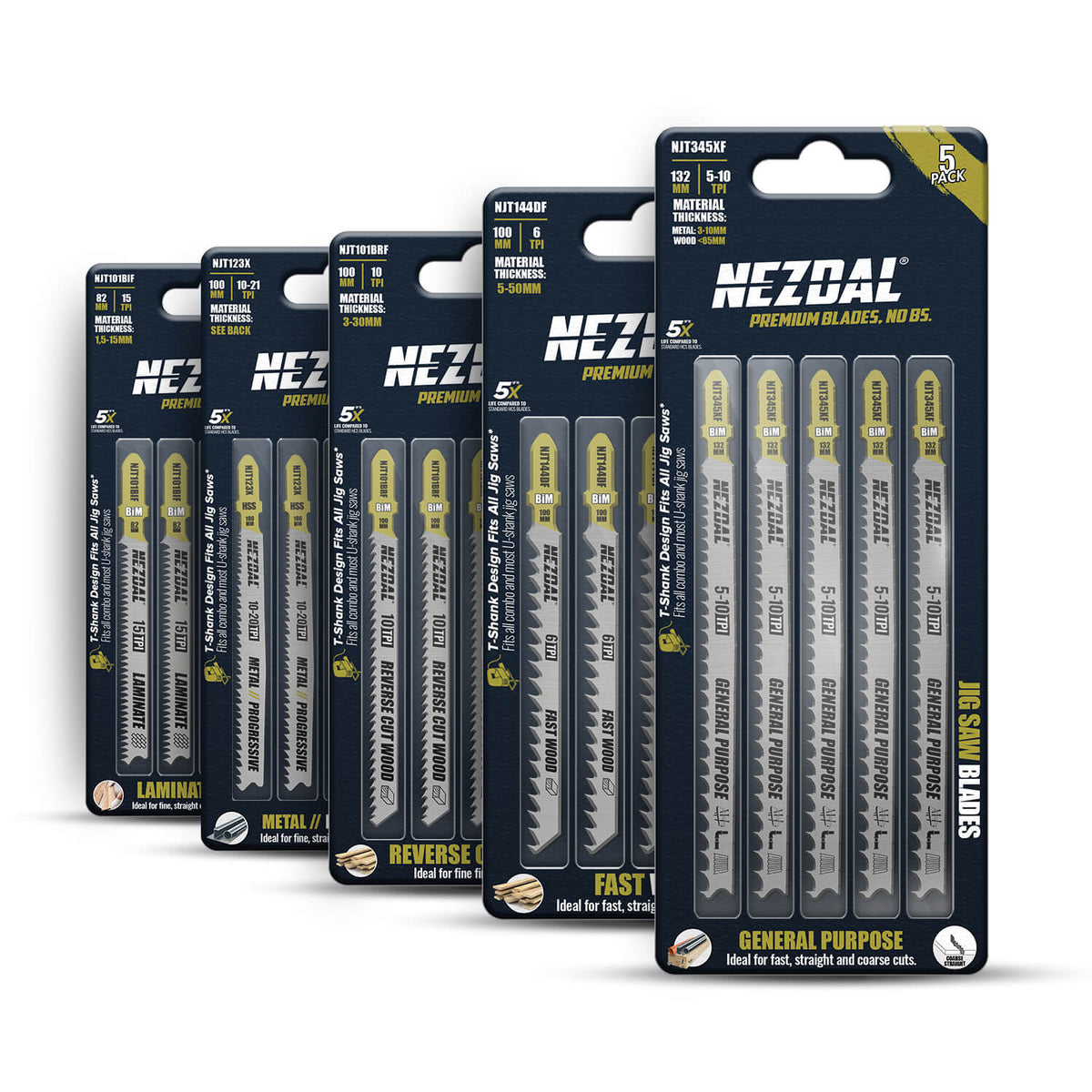 nezdal stikksagblader