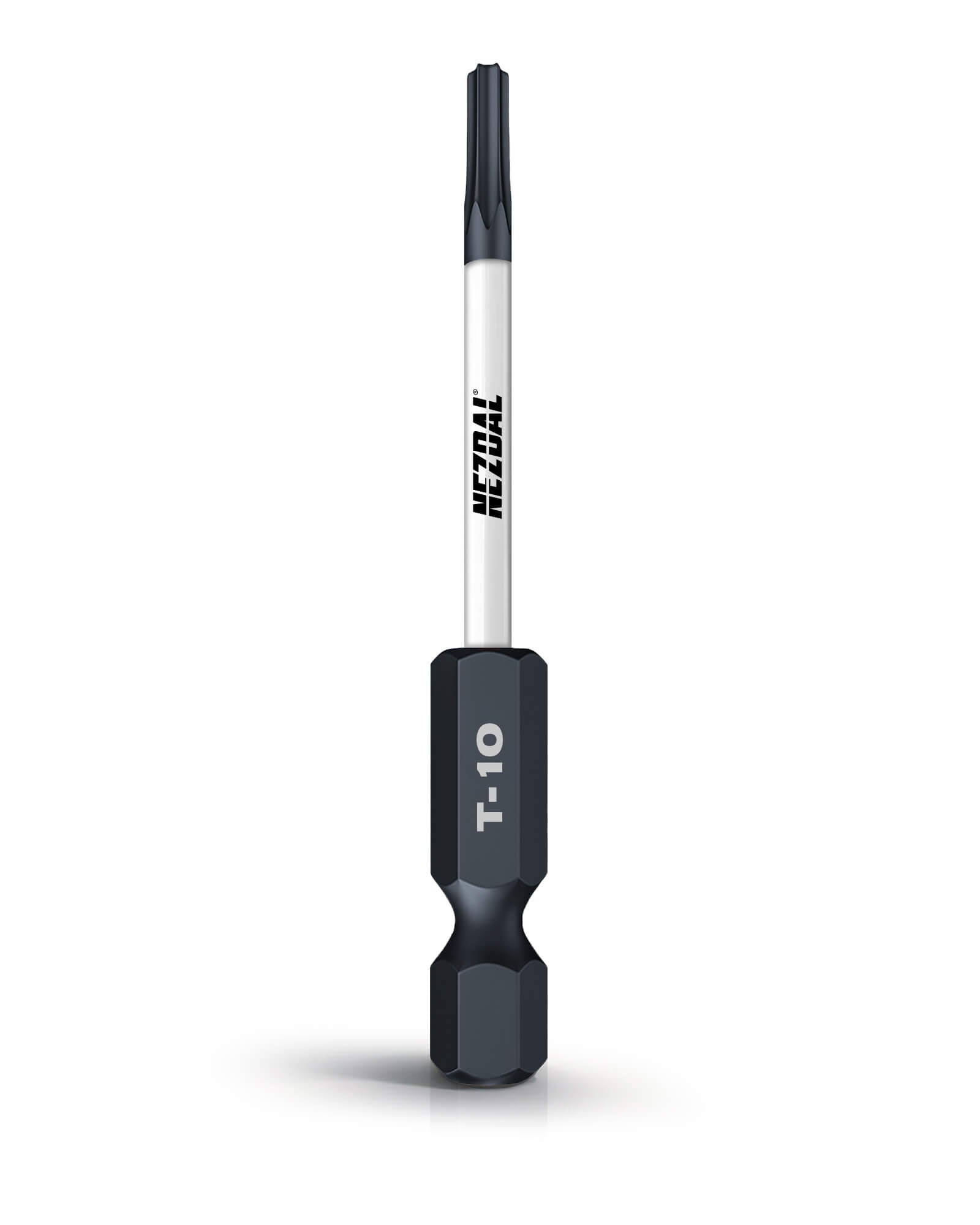 T10 | Bits | 60mm lengde | Magnetisk | God passform | For Slagtrekker & Drill | 2 stk