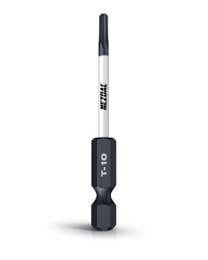 T10 | 60mm lengde | Magnetisk | God passform | Bits | For Slagtrekker & Drill | 2 stk