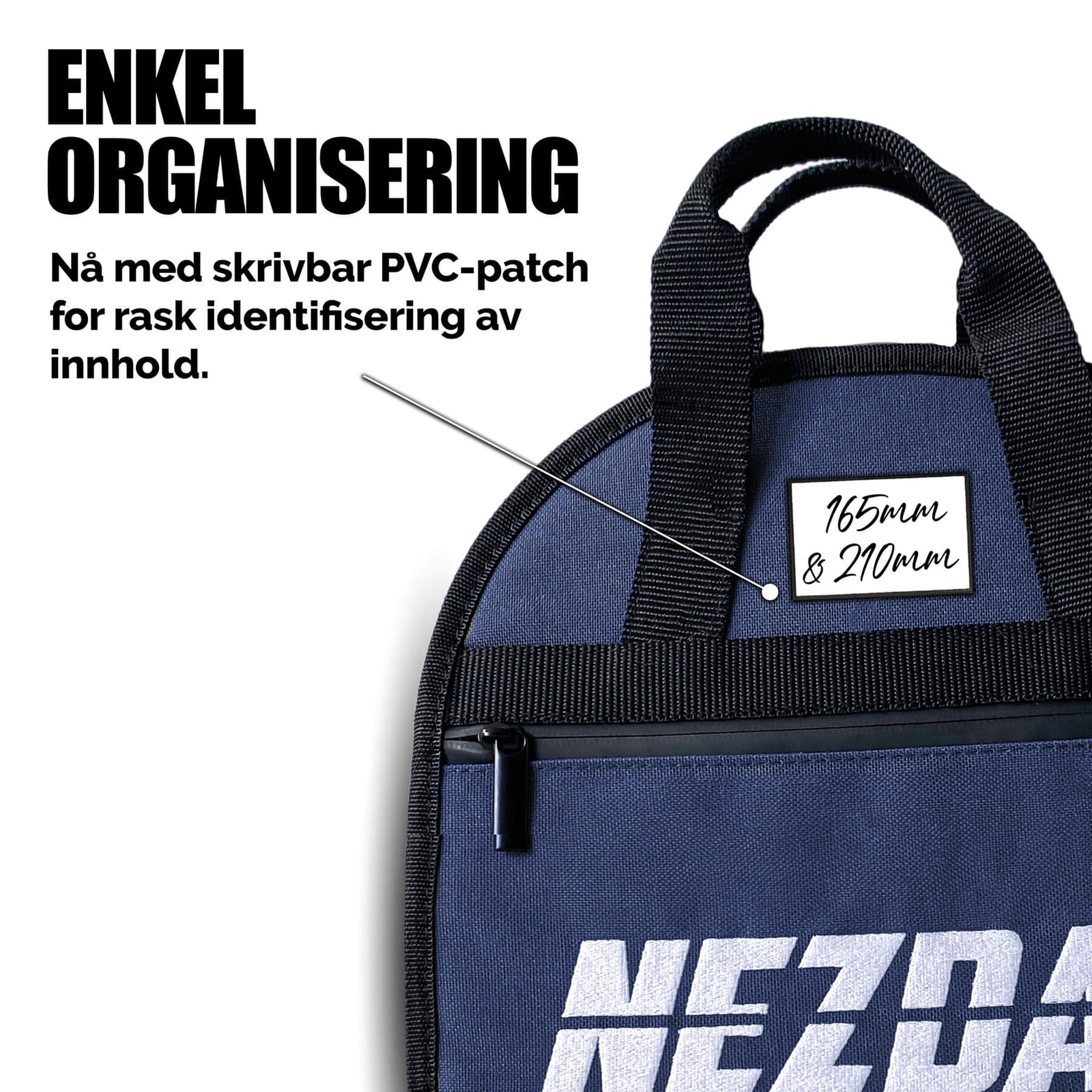 Oppbevaringsbag for sagklinger | For 6 stk blader opp til 315mm