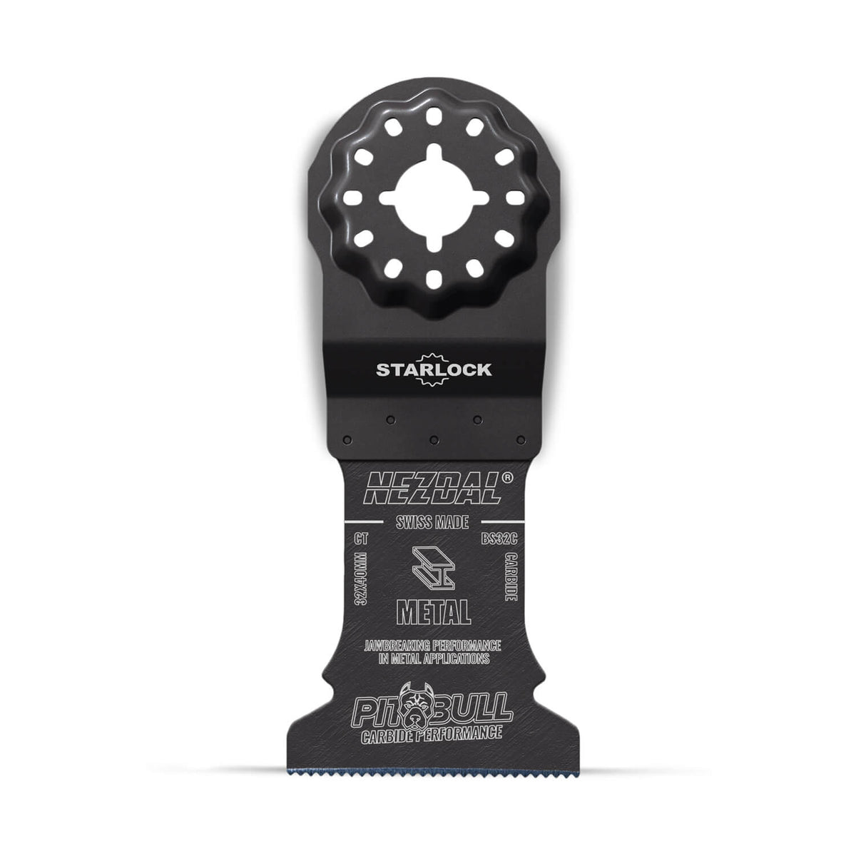 Starlock multisagblad for saging i metall og herdede skruer