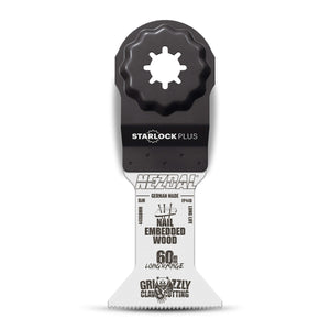 Starlock plus multikutterblad i 44x60mm av bi-metal for høy slitestyrke