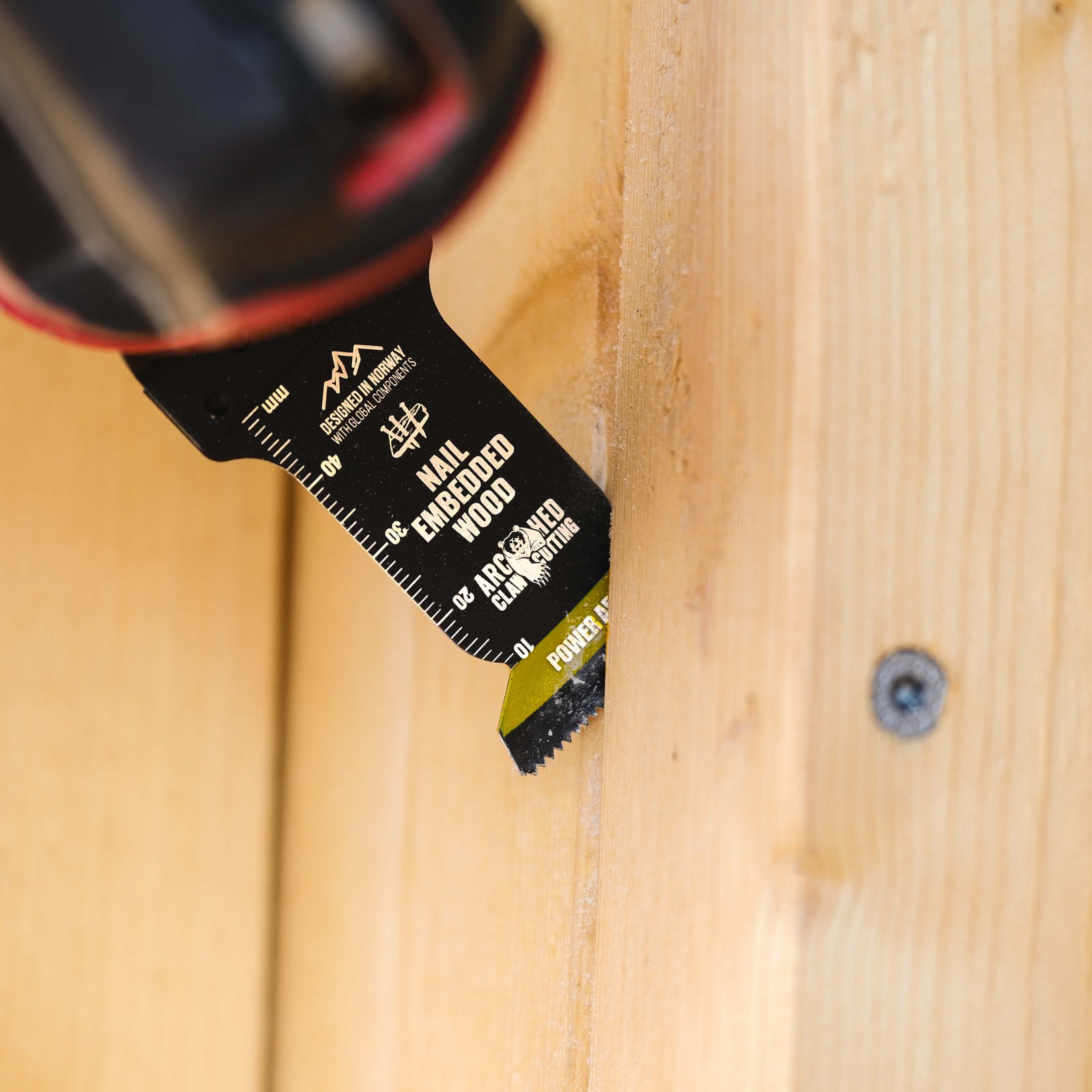 Tre & Spiker | Lynrask, presis saging | 32x50mm | Power Arch® | 25 Stk | Multikutterblad