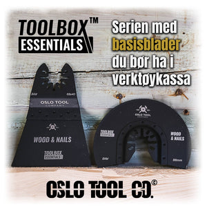 toolbox essentials serien - basis multikutterblader du bør ha i verktøykassa