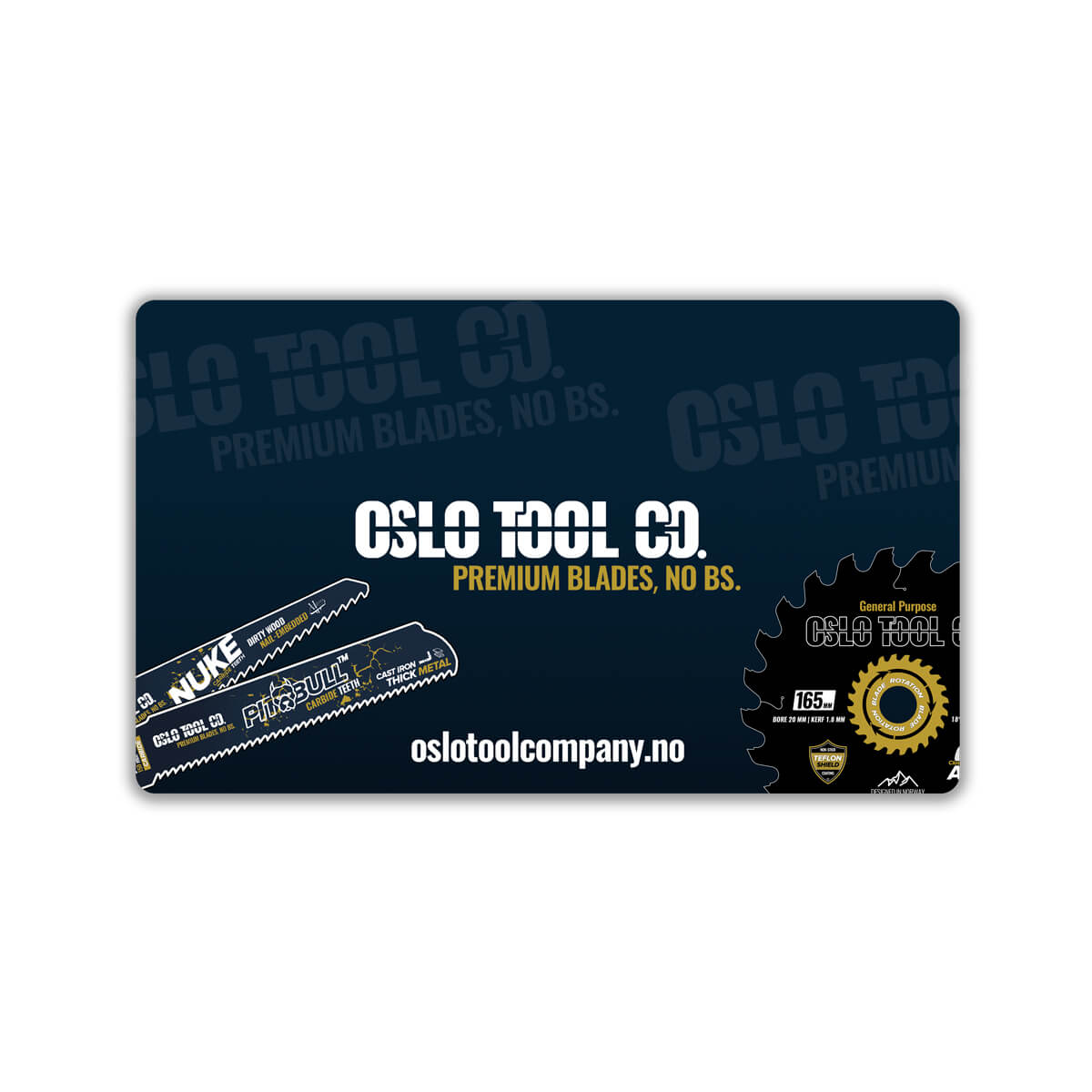 Oslo Tool Co. Gavekort Oslo Tool Company AS