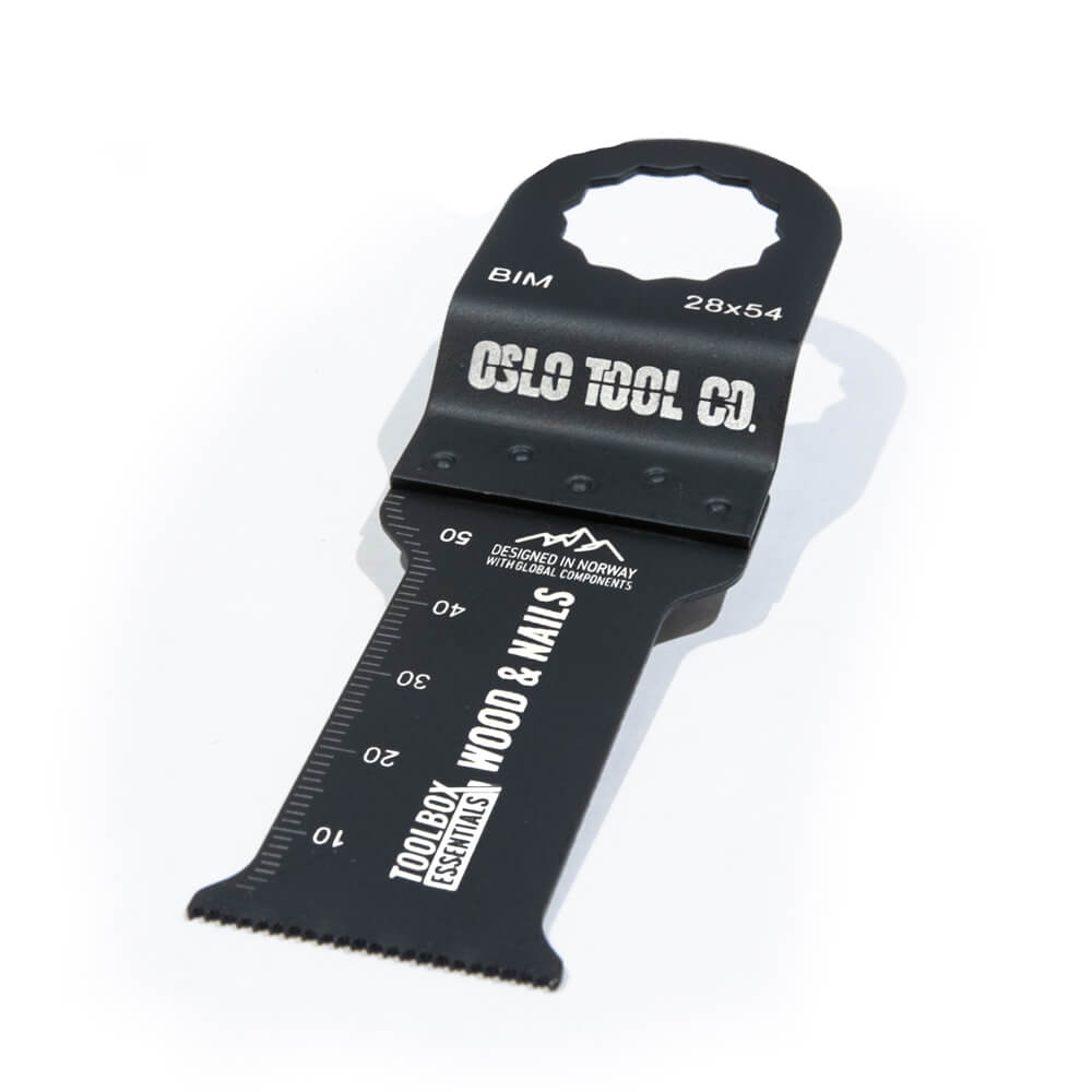 Multikutterblad som Passer Fein SuperCut, Festool Vecturo OS 400, m.fl.